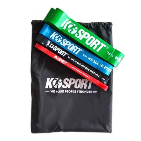 Набір стрічок-еспандерів для вправ K-SPORT Power Band KIT 4 GUM Різнокольоровий (396863) - фото 2 Набір стрічок-еспандерів для вправ K-SPORT Power Band KIT 4 GUM Різнокольоровий (396863) - фото 2