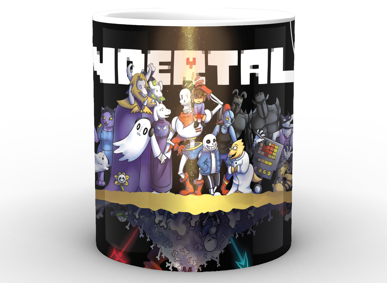 Чашка GeekLand Андертейл постер 330 мл