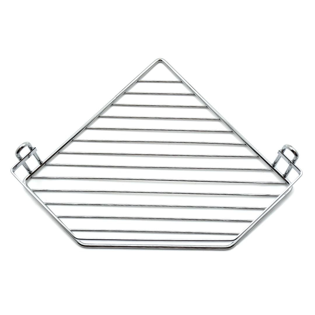 Полиця Lemax кутова 27x20x7 см Хром (EBA-2001) - фото 2 Полиця Lemax кутова 27x20x7 см Хром (EBA-2001) - фото 2