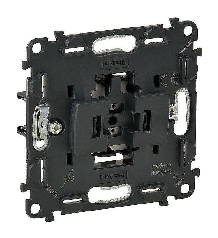 Выключатель кнопочный Legrand Valena In'Matic Черный (25877246) - фото 1 Выключатель кнопочный Legrand Valena In'Matic Черный (25877246) - фото 1