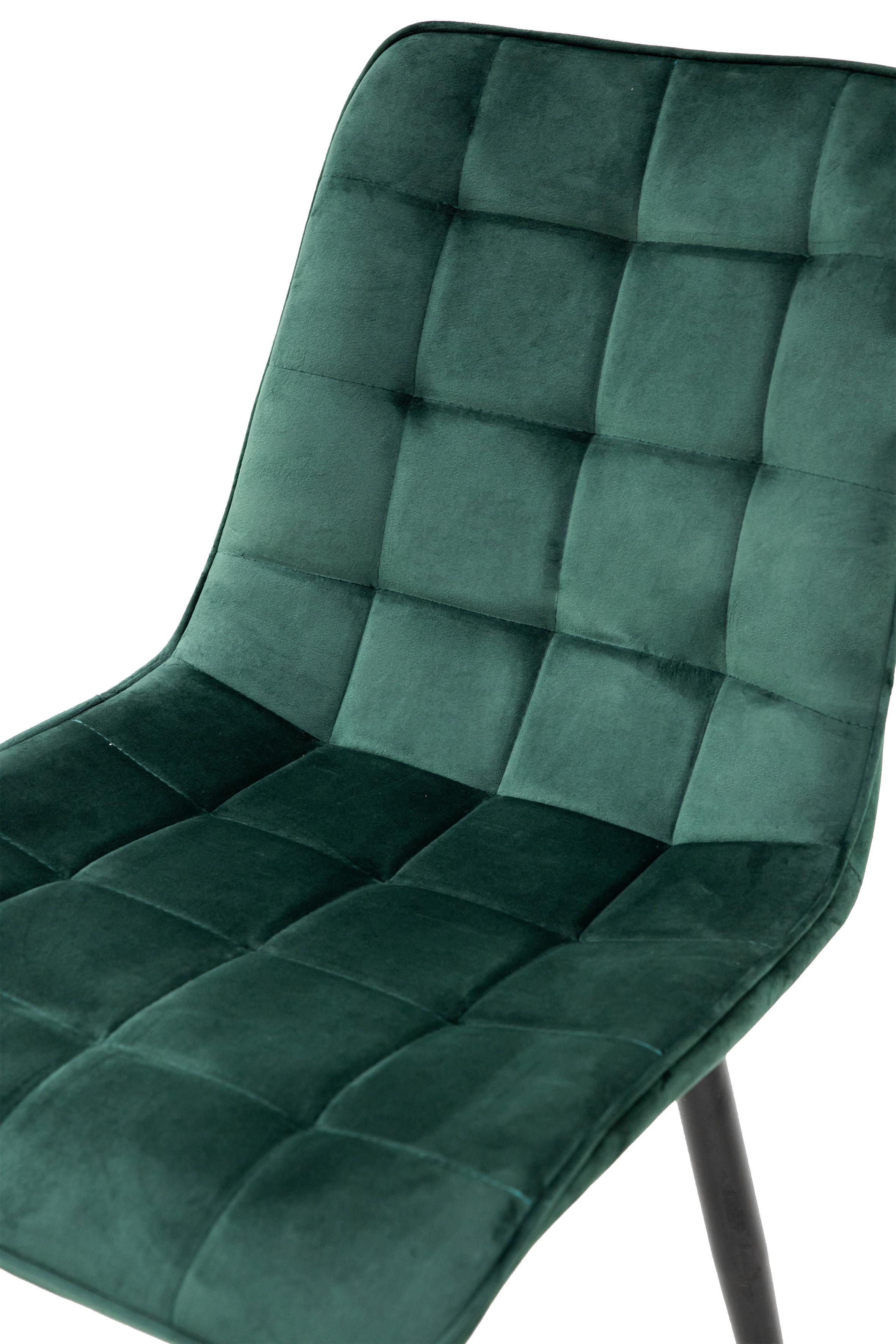 Стілець для кухні та вітальні ГРЕЙС Віллі 480х890х560 мм Чорний/Зелений (GAА0057595) - фото 10 Стілець для кухні та вітальні ГРЕЙС Віллі 480х890х560 мм Чорний/Зелений (GAА0057595) - фото 10