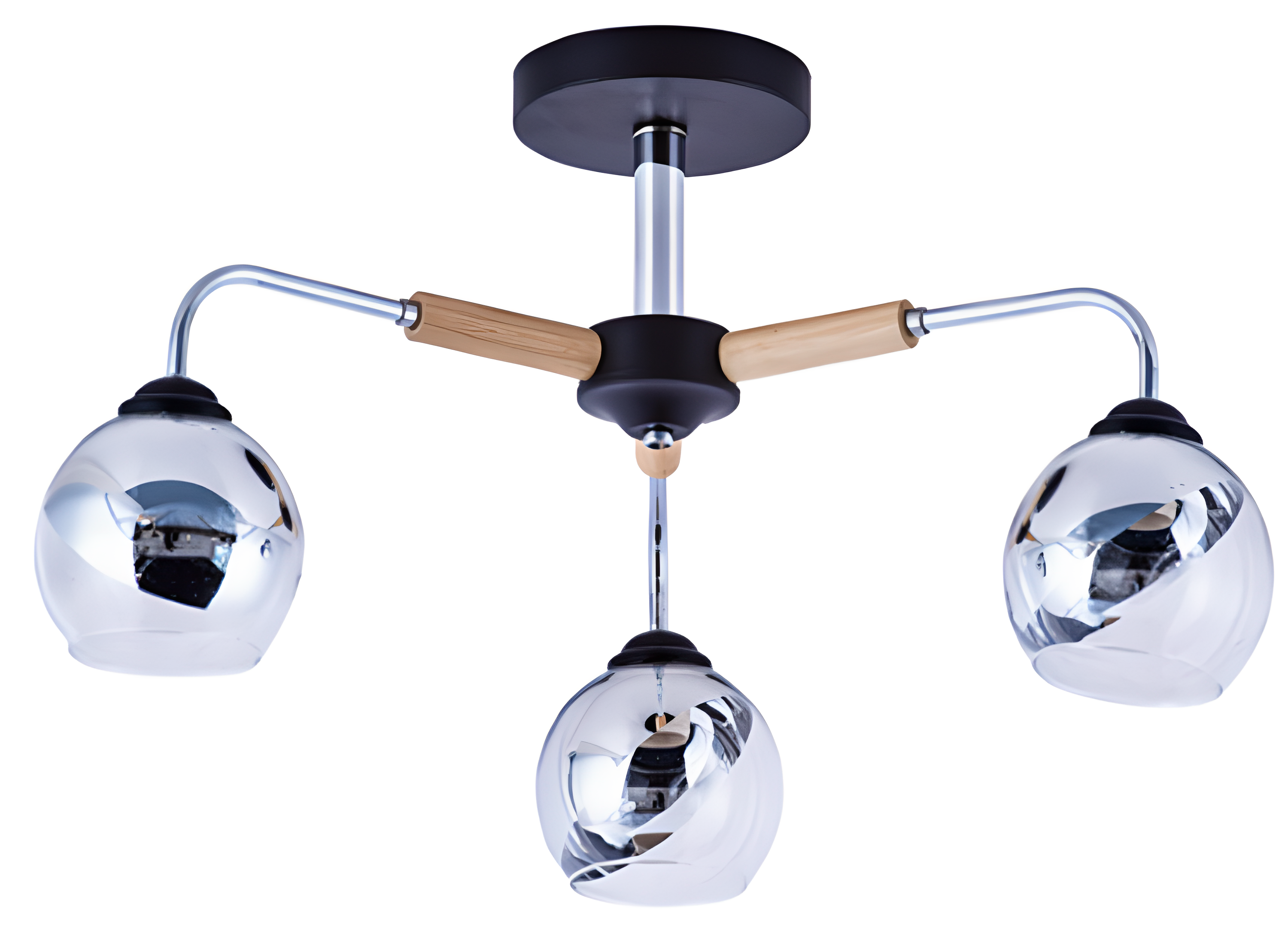 Люстра потолочная Sirius Ю 9767В/3 на 3 плафона