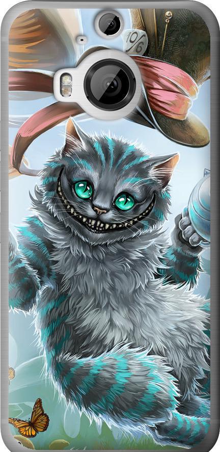 Чехол на HTC One M9 Plus Чеширский кот 2 (3993u-134-42517)