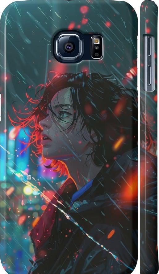 Чехол на Samsung Galaxy S6 G920 Ночные огни (6096c-80-42517)