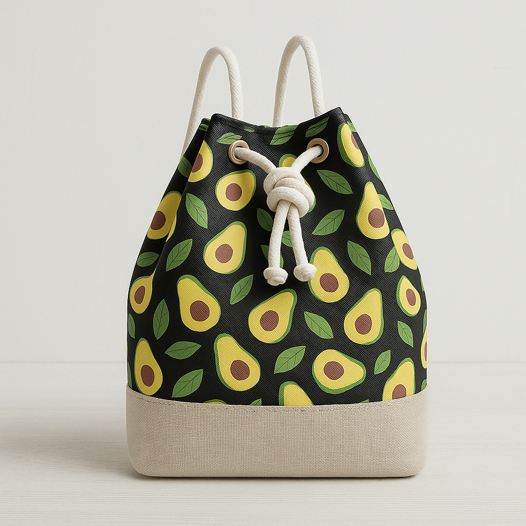 Рюкзак тканевый Presentville Summer Авокадо (RSUM 20A006)