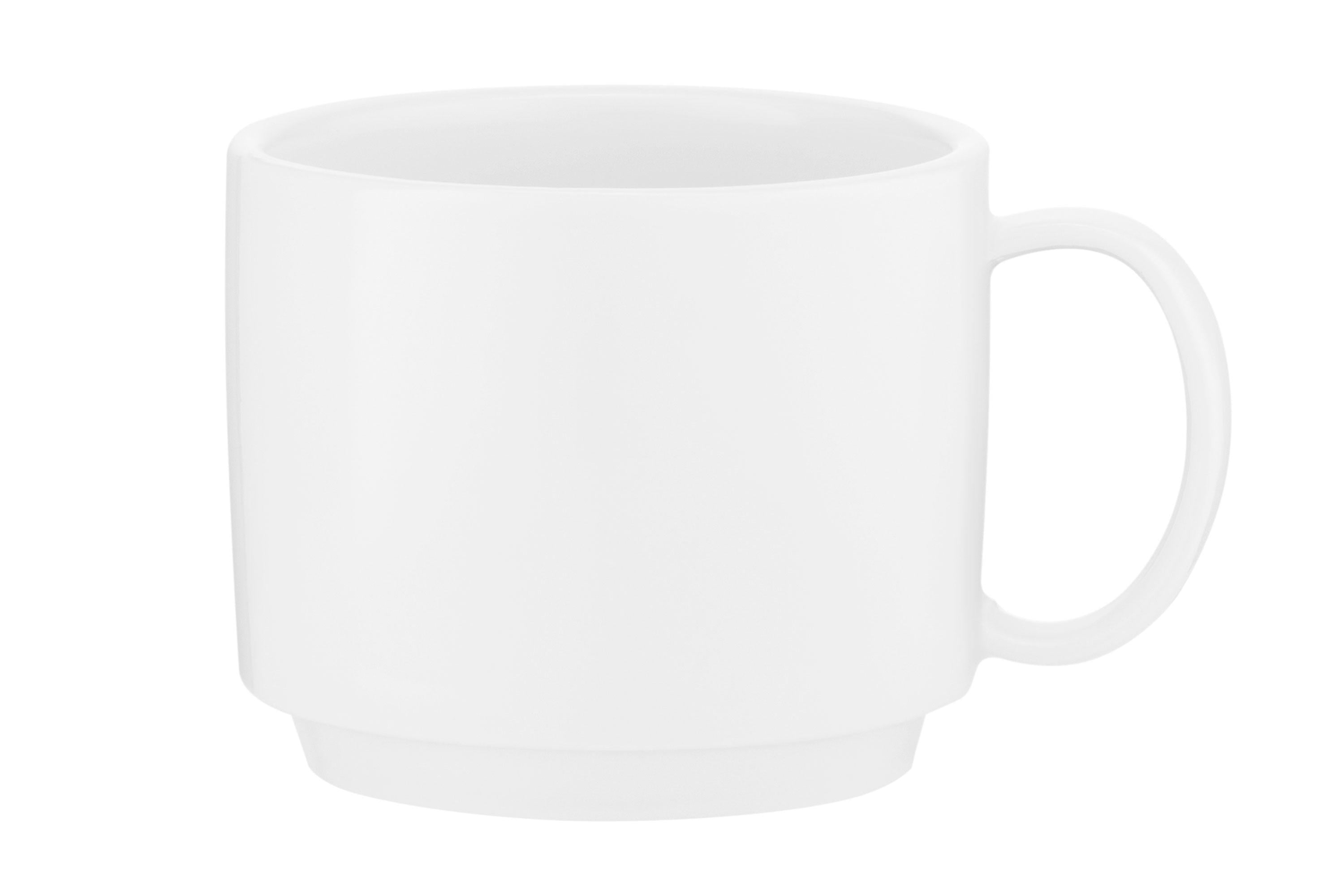 Чашка фарфоровая Ardesto Prato 200 мл Белый (AR3628P)