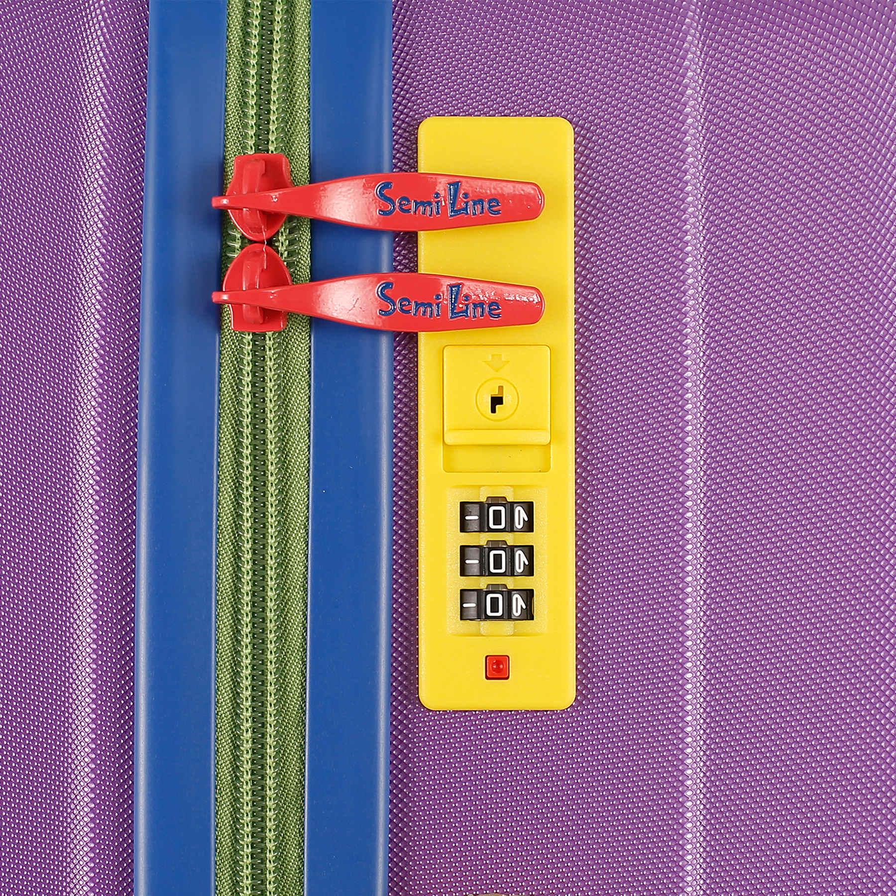 Чемодан SEMI LINE 20" S Purple (T5804-1) - фото 7 Чемодан SEMI LINE 20" S Purple (T5804-1) - фото 7