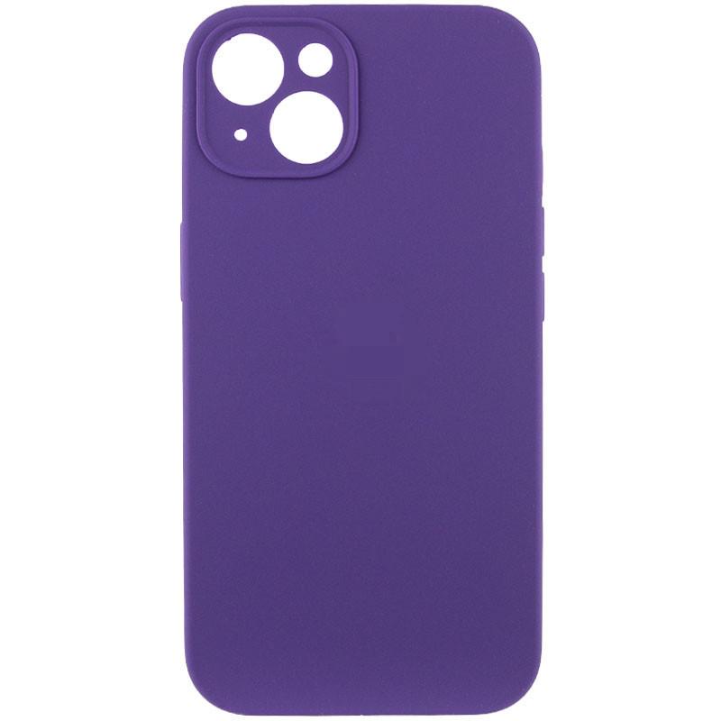 Протиударний Чохол Silicone Case Full Camera Protective (AA) для Apple iPhone 14 (6.1") Фіолетовий / Amethyst