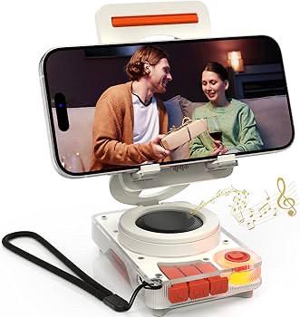 Колонка портативная Bluetooth ANCwear с TF-картой и подставкой для телефона Bluetooth 5.4 Белый - фото 7 Колонка портативная Bluetooth ANCwear с TF-картой и подставкой для телефона Bluetooth 5.4 Белый - фото 7