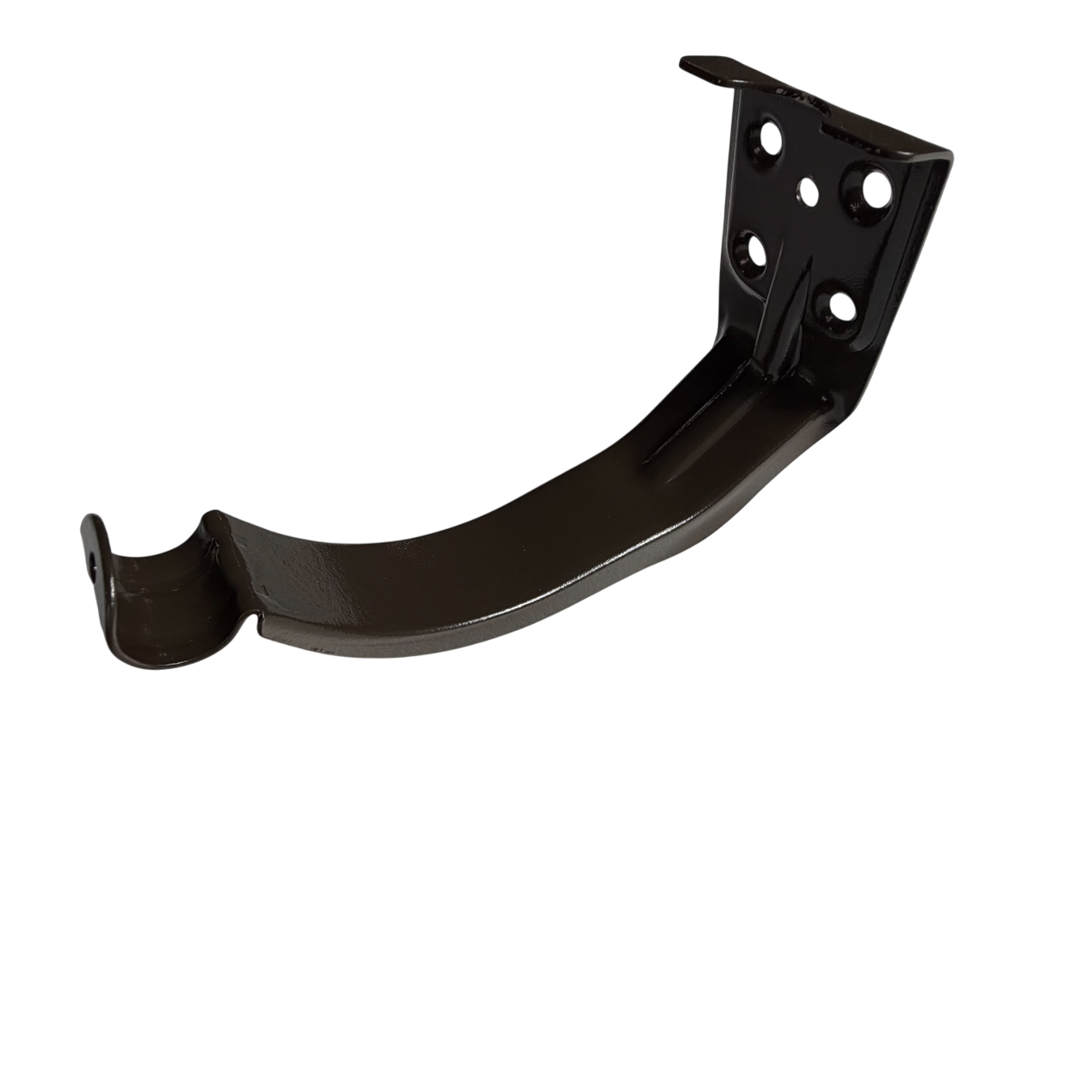 Тримач ринви торцевий водостічний Alpine 125/90 мм 1,2 мм Темно-коричневий (RAL 8019)