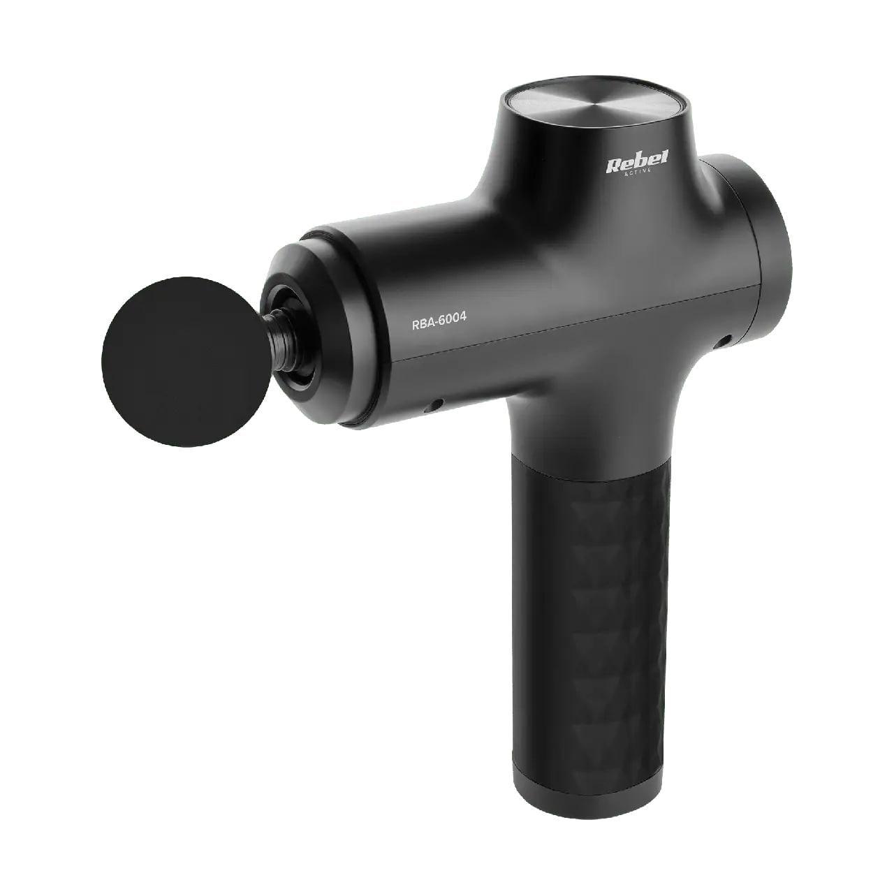 Масажний пістолет Rebel ACTIVE 60 Вт LED-індикатор і 8 насадок АКБ 1800 мАг і кейс - фото 6 Масажний пістолет Rebel ACTIVE 60 Вт LED-індикатор і 8 насадок АКБ 1800 мАг і кейс - фото 6