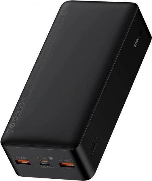 Акумулятор зовнішній BASEUS Bipow Digital Display 30000 mAh 20W Black ​ (PPDML-N01) - фото 3