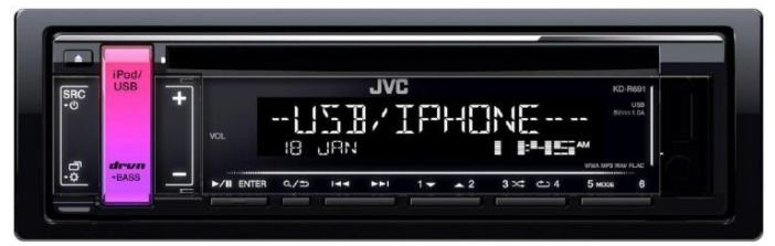 Автомагнитола JVC KD-R691