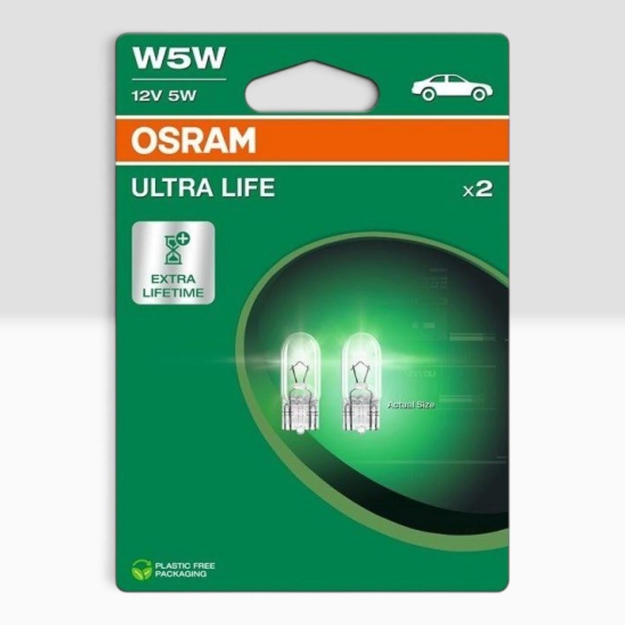 Лампочка W5W Osram Ultra Life (2825ULT-2BL)