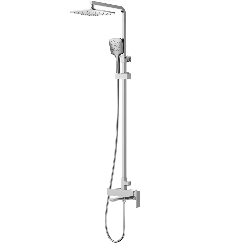 Душевая колонна со смесителем KOER KB-56039-01 3 функции Хром (KR5995) Душевая колонна со смесителем KOER KB-56039-01 3 функции Хром (KR5995)