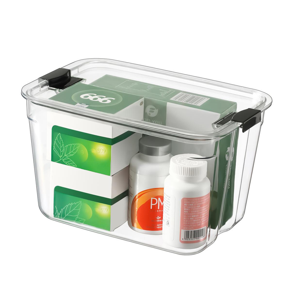 Ящик з кришкою МВМ MY HOME S Прозорий (FH-35 S T) - фото 1 Ящик з кришкою МВМ MY HOME S Прозорий (FH-35 S T) - фото 1