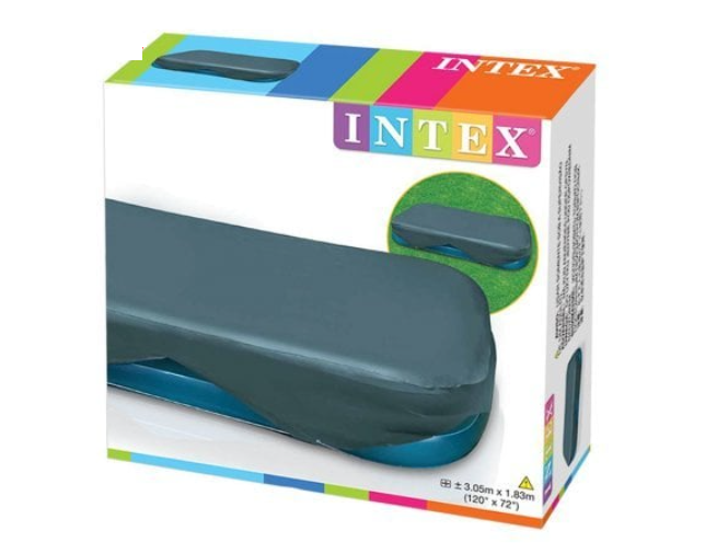 Тент-чохол InPool 58412 для каркасного прямокутного басейну Синій (132-9-33013-1)