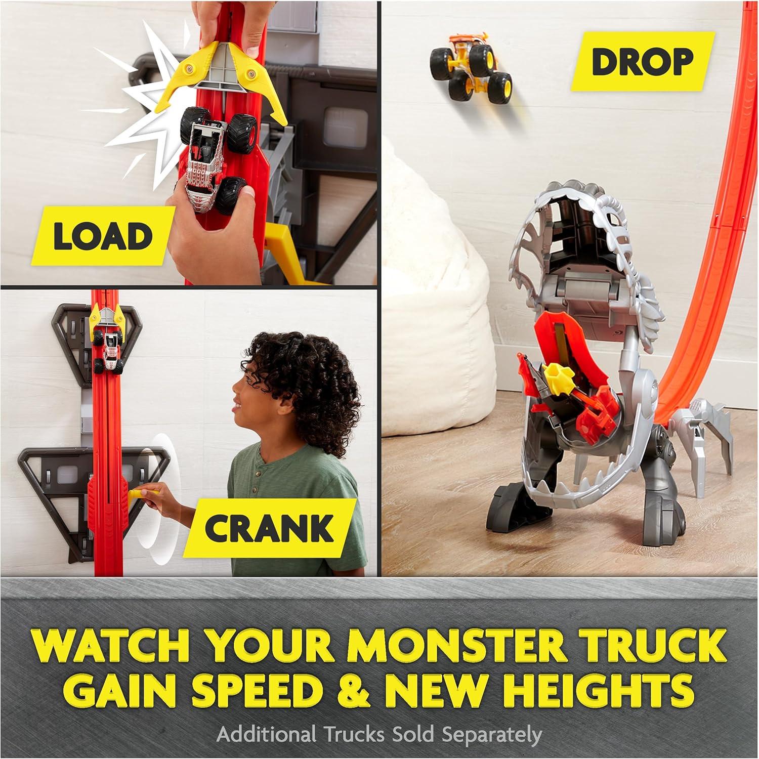 Трек Monster Jam ThunderROARus Drop Playset - фото 5