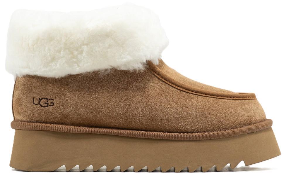 Уггі жіночі UGG Funkette Boot Brown р. 36 Коричневий (28251)