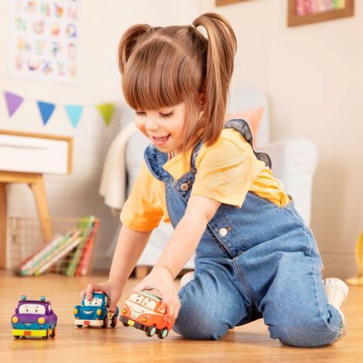 Машинка инерционная Ретро-автобус (BX1502Z-ks) - фото 5