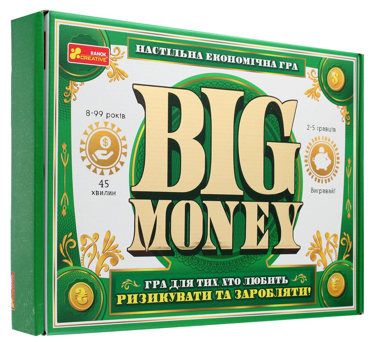 Настільна гра економічна Ranok Creative Big Money (12120143У)