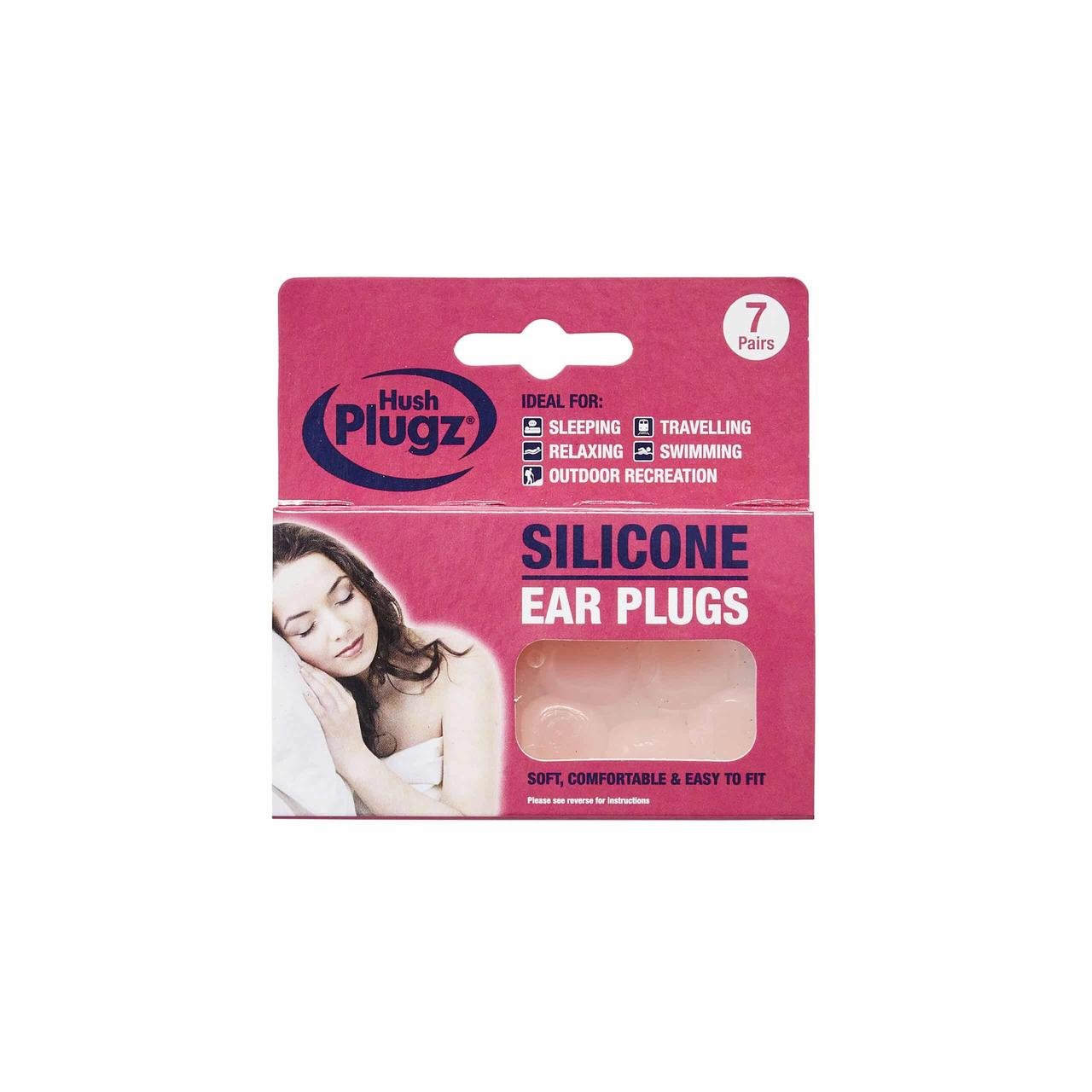 Беруши силиконовые для сна SNR 27 дБ Hush Plugz 7 пар (2085171822) Беруши силиконовые для сна SNR 27 дБ Hush Plugz 7 пар (2085171822)