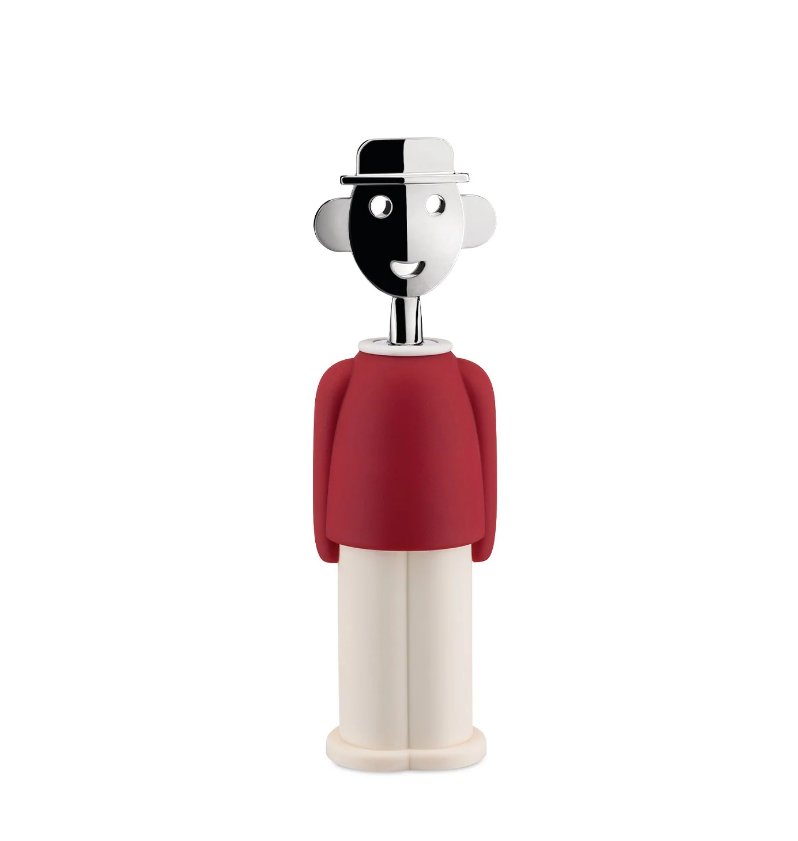 Штопор механический Alessi Alessandro M 21 см Красный (AAM23RED)