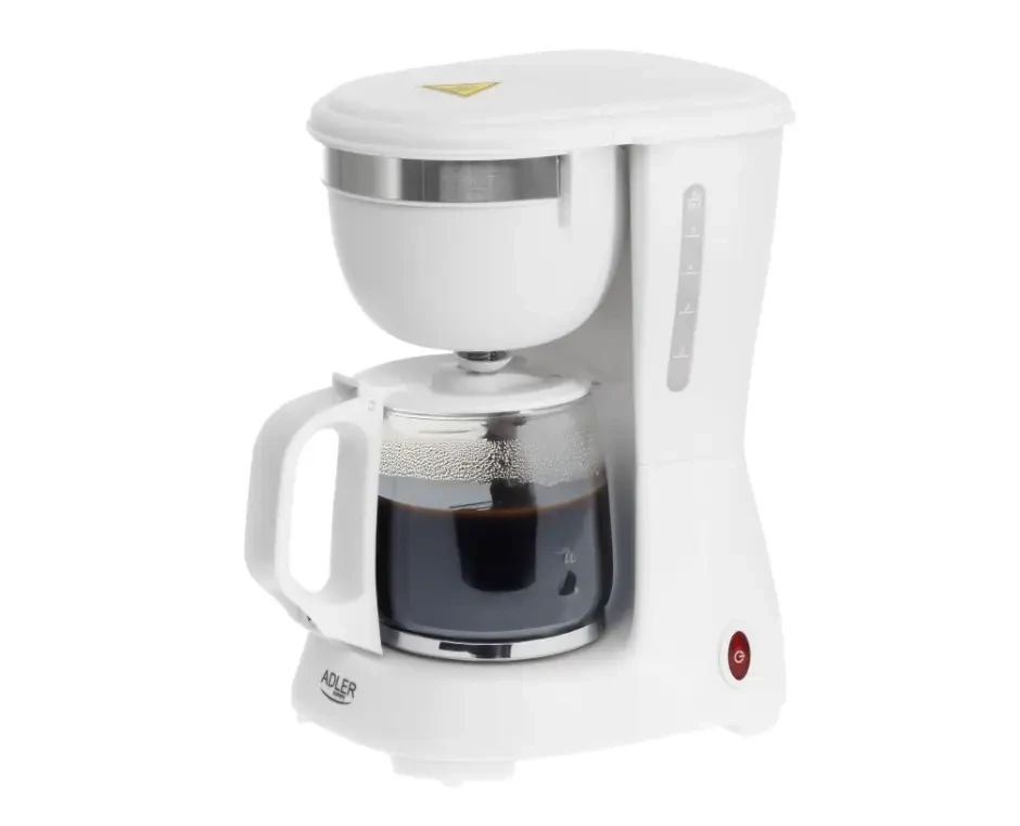 Кофеварка капельного типа Adler AD 4381 600 Вт функция поддержания тепла 0,6 л Белый