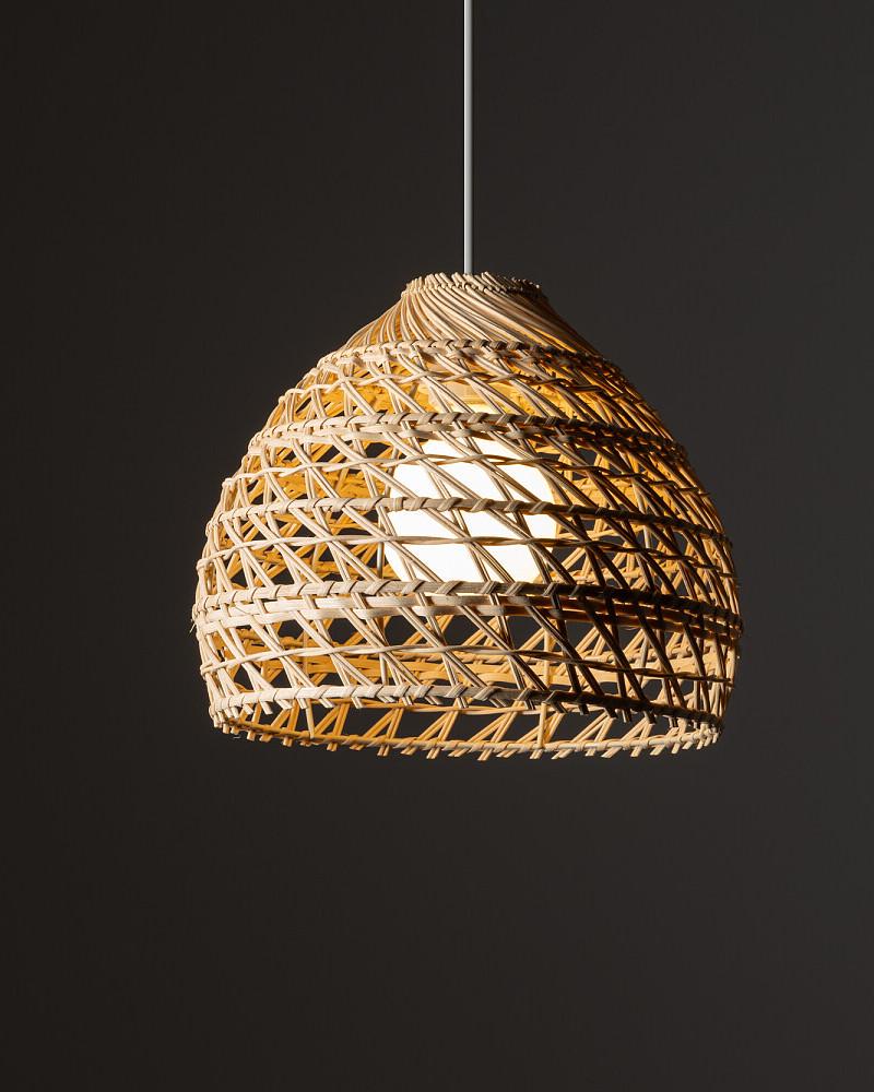 Світильник підвісний Nowodvorski Boho S E27 1x25W IP20 Вeige (11150) - фото 2