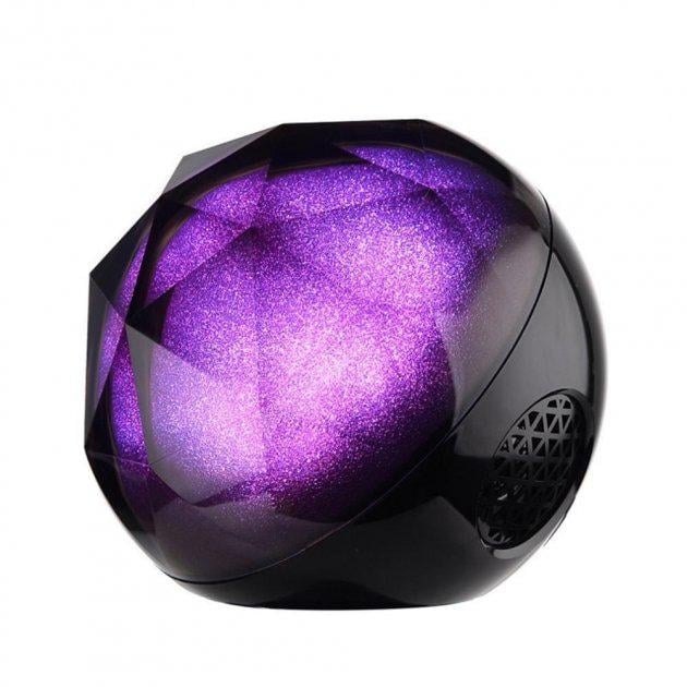 Колонка портативна Color Ball Q-52/ SP-01 світиться 3W Чорний (15467346)