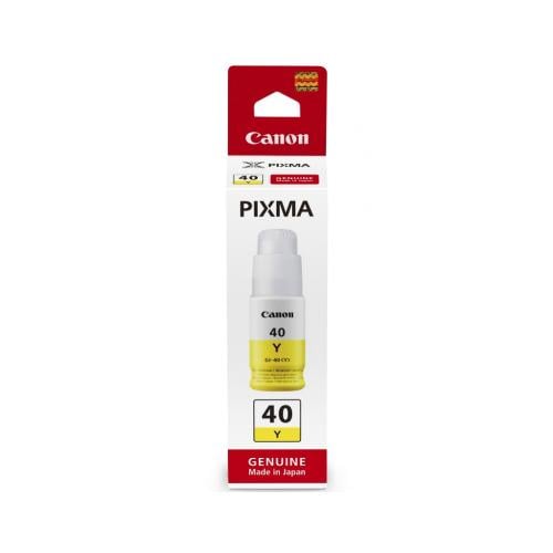 ᐉ Чернила для принтера Canon GI-40 Yellow (567101) • Купить в Киеве ...