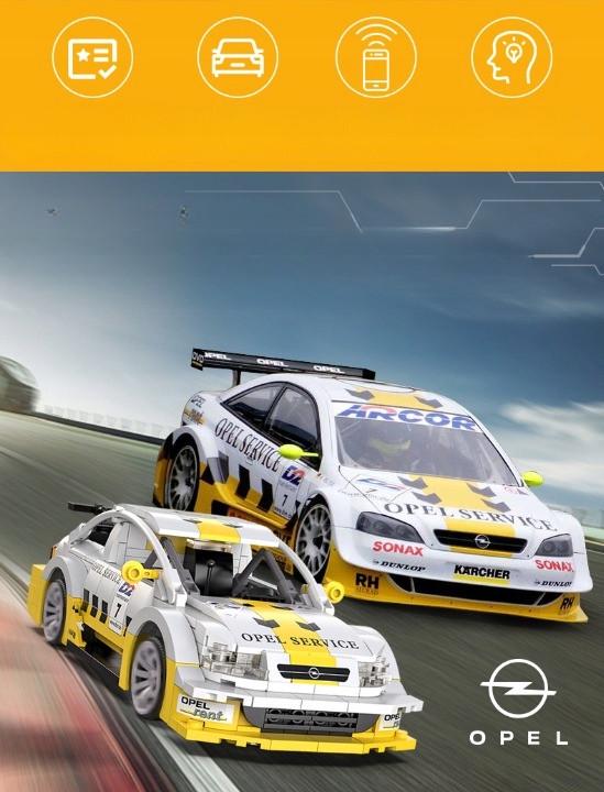 Конструктор детский CaDa Opel V8 Coupe Auto Машина на радиоуправлении для мальчика 330 дет. (22774744) - фото 7 Конструктор детский CaDa Opel V8 Coupe Auto Машина на радиоуправлении для мальчика 330 дет. (22774744) - фото 7