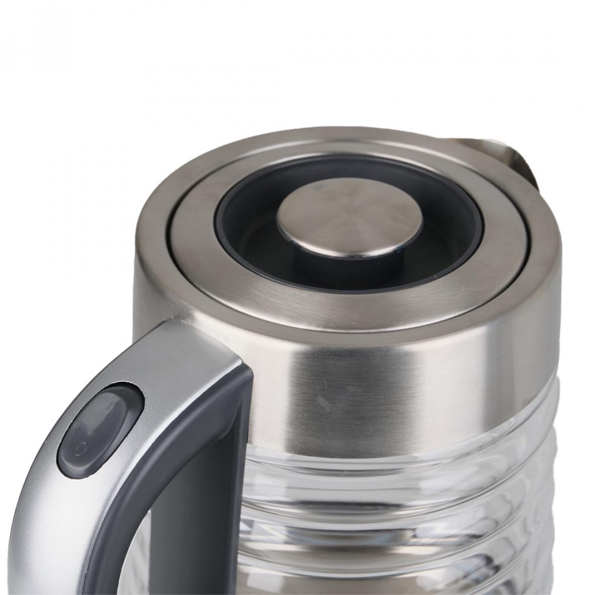 Електрочайник Sokany SK1027CST скляний із підсвічуванням 2000 Вт 2,2 л (2799) - фото 5