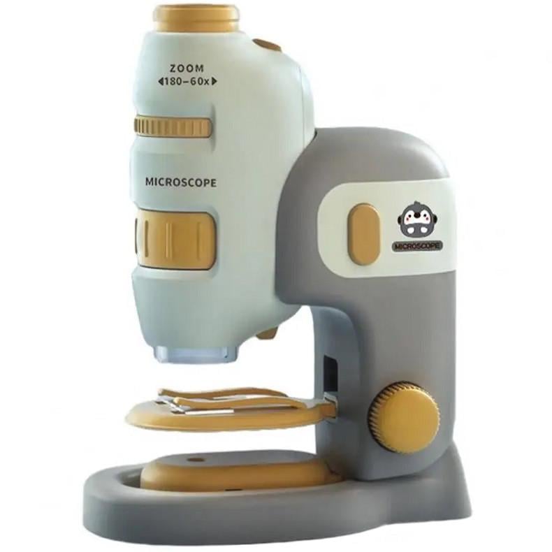 Микроскоп портативный детский для малышей с 180х увеличением (2132707412)