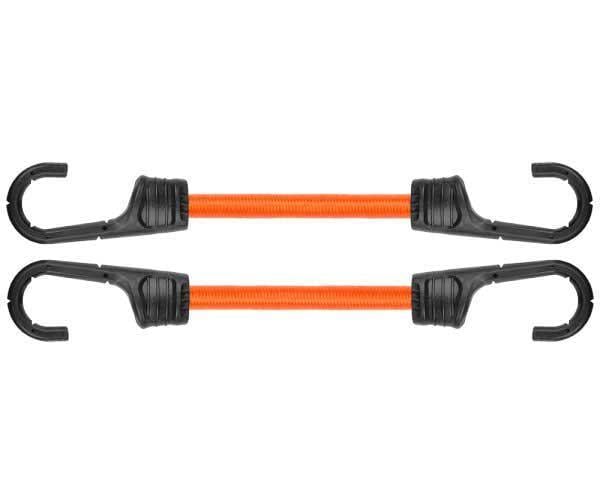 Шнур эластичный резиновый Bradas PVC Bungee Cord Hook 80 см 2 шт. (BCH2-08080OR-B)