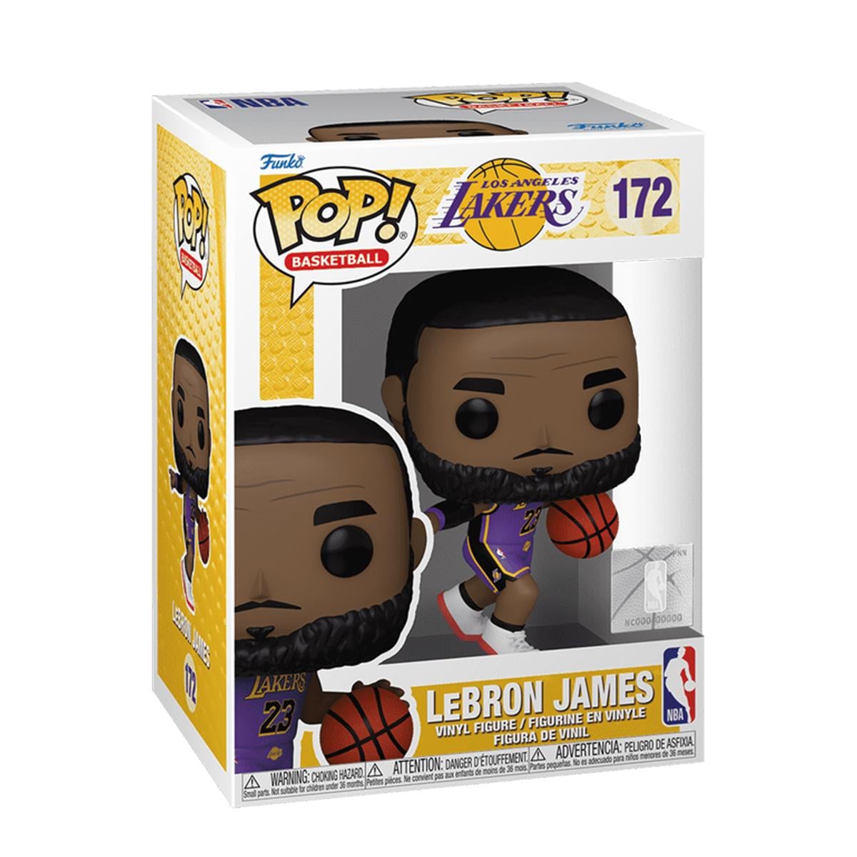 Детская игровая фигурка Funko POP коллекционная NBA LeBron James игровая спортивная Баскетболист (75117)