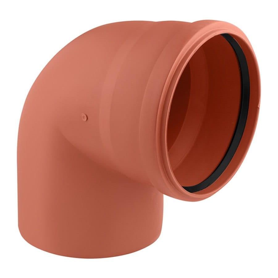 Коліно зовнішньої каналізації Rozma 200 мм 90° (SVR-CV030987)