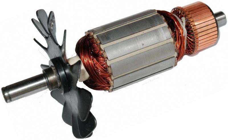 Якорь болгарки Makita 9067 F 182x49 мм посадка 12 мм (514937-0)