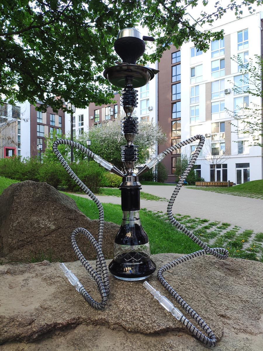 Кальян Hookah Musa Rio Plus 60 см на 2 персоны Black