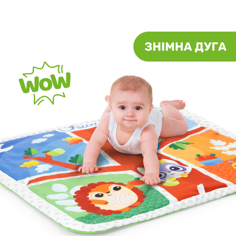 Игровой коврик музыкальный Chicco Волшебный лес (143116) - фото 3