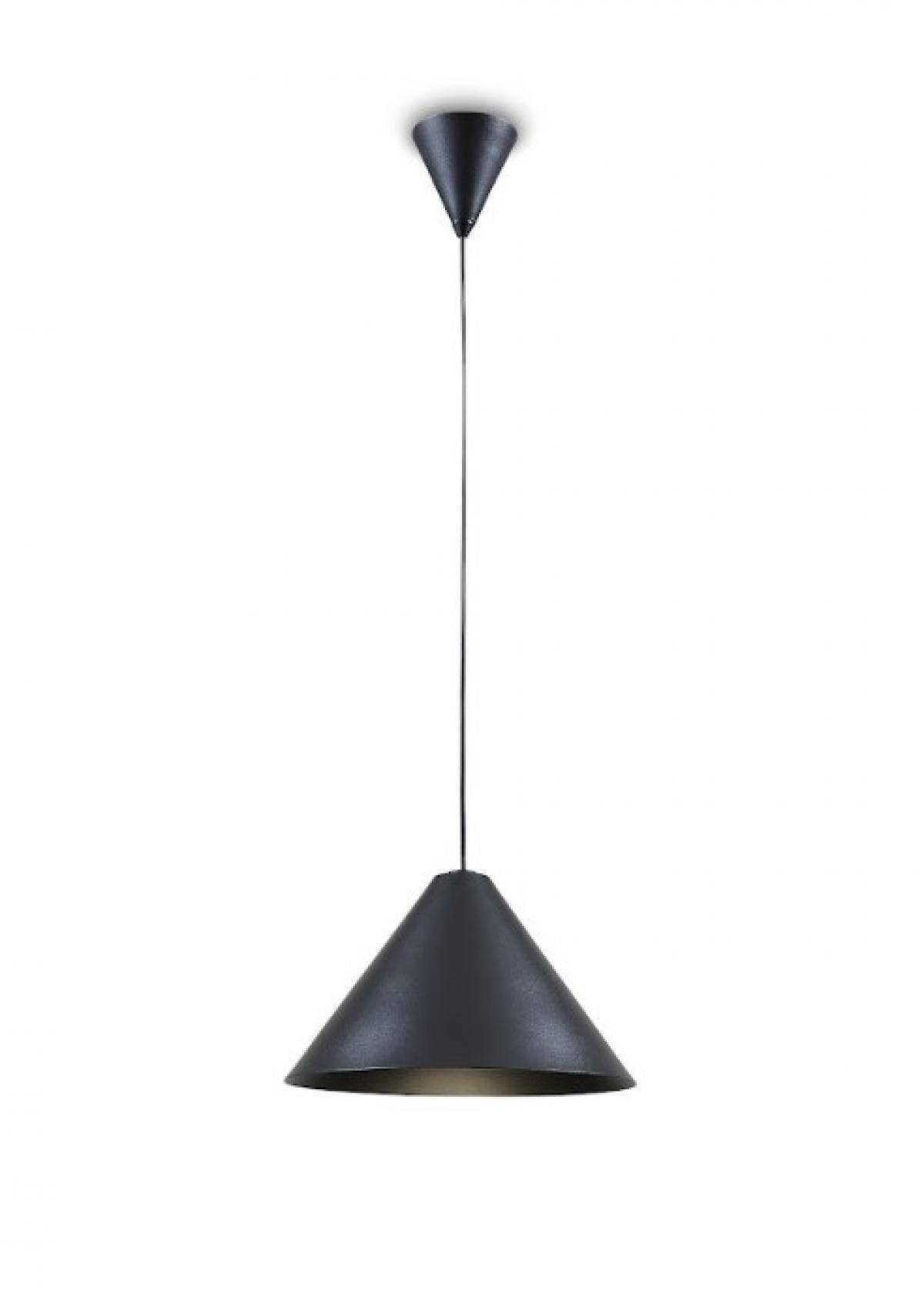 Светильник подвесной Kloodi Deco PE-CONI250 5W 3K BK Черный