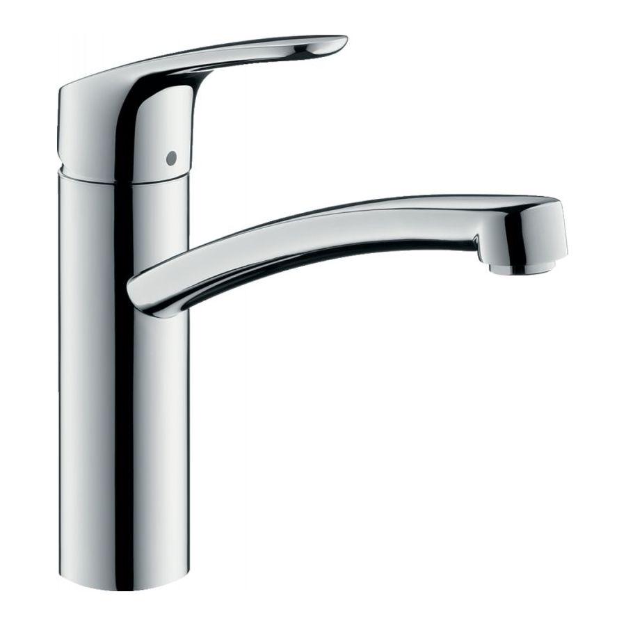 Смеситель для кухни Hansgrohe FOCUS 73885000 однорычажный Хром (75902)
