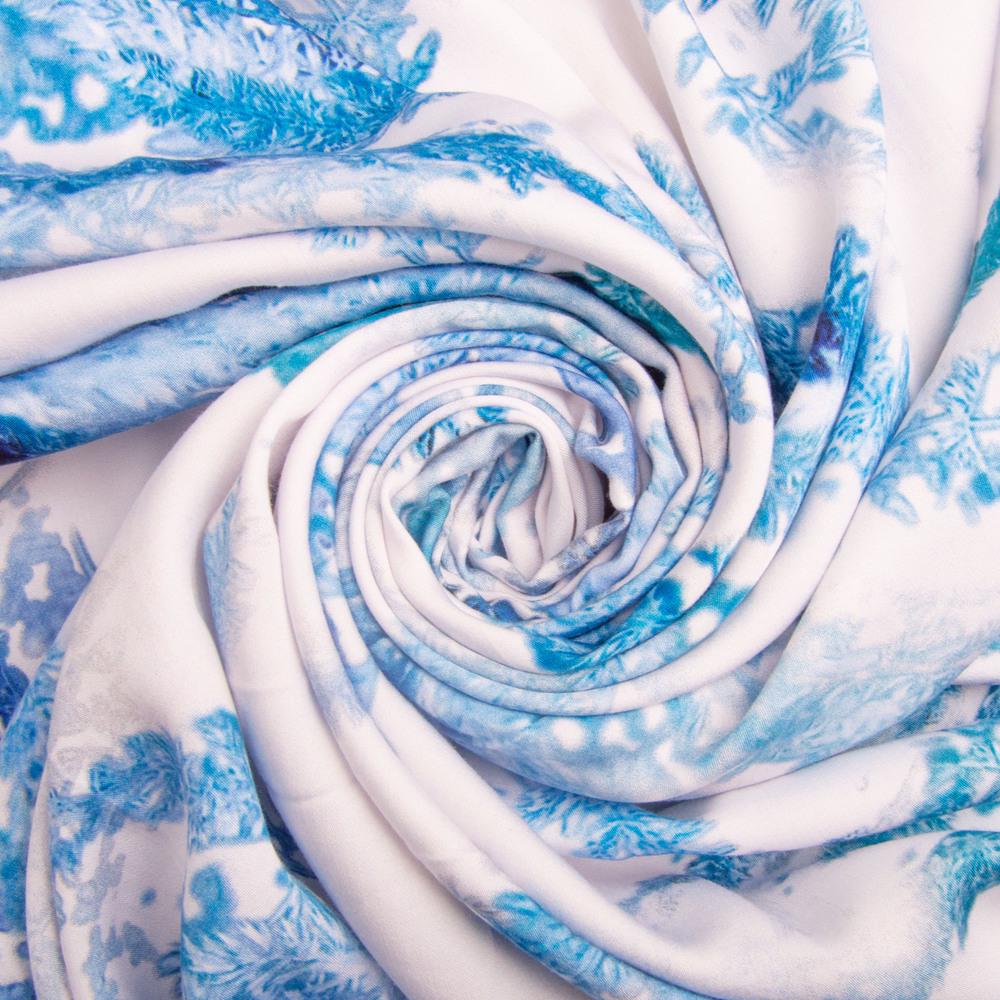 Ткань штапель вискоза 135 гр/м2 платяная Полынь белая (26507)