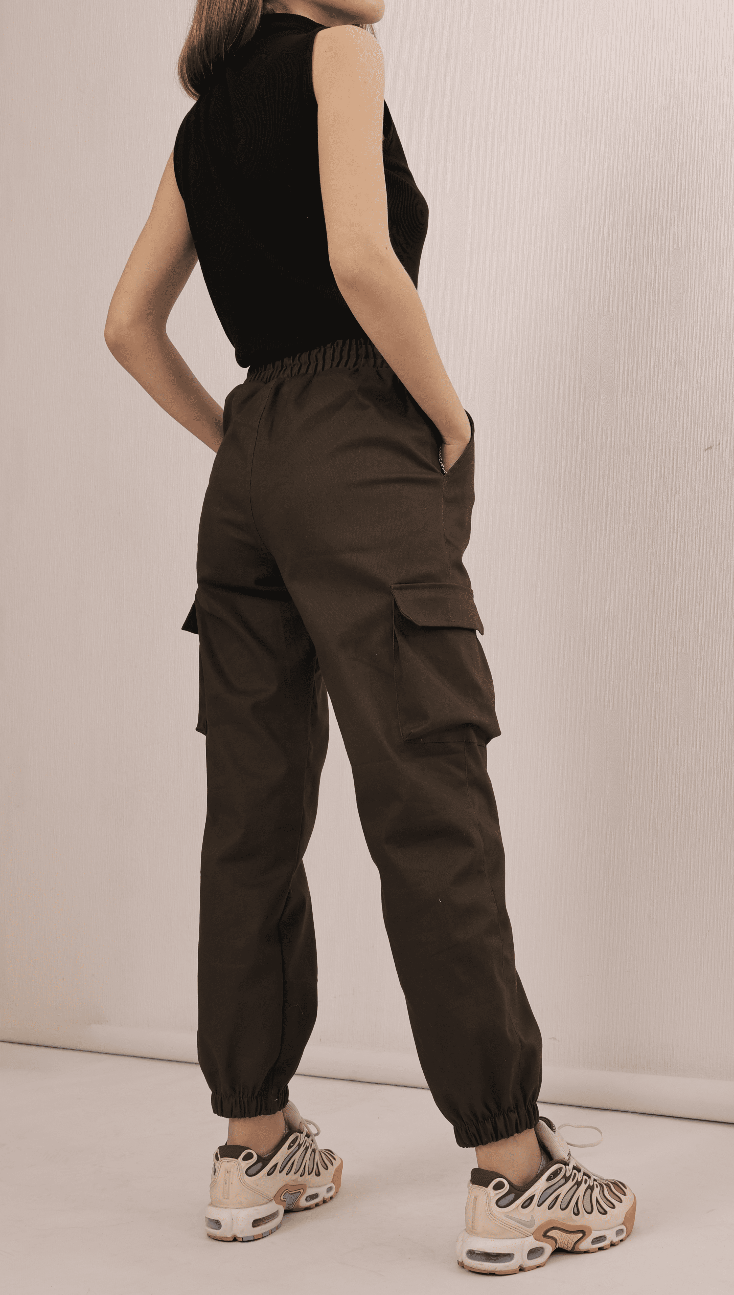 Штаны-джогеры детские на девочку демисезонные летние хлопковые р. 122 Хаки (джхакі-122д) - фото 5 Штаны-джогеры детские на девочку демисезонные летние хлопковые р. 122 Хаки (джхакі-122д) - фото 5