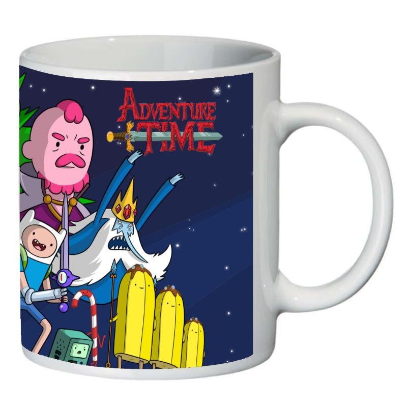 Кружка с принтом SuperCup Время приключений (SC-ATR-0017)