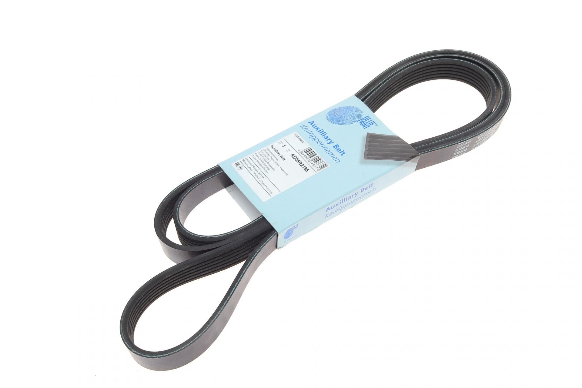 Ремень генератора BLUE PRINT MERCEDES-BENZ Sprinter CDI-AC/Jaguar XF/XJ 2.0 07-/Jeep Commander 3.7-4.7 05- (AD06R2195)