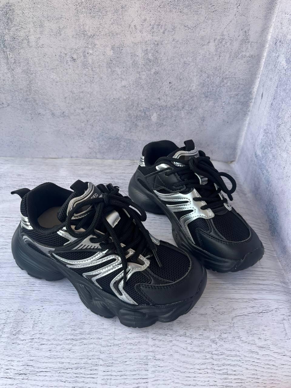 Кеди дитячі Jong Golf р. 36 Чорний/Срібний