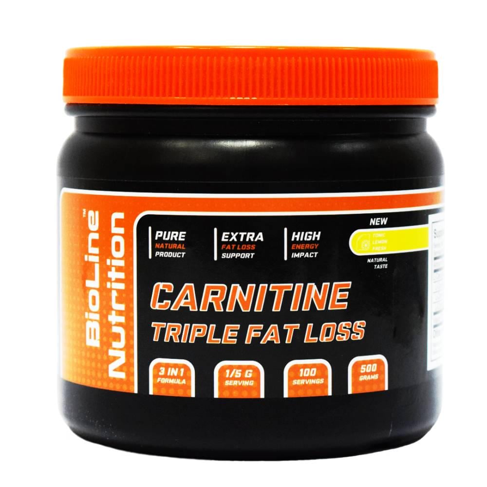 Жиросжигатель Bioline Nutrition Triple Fat Loss Лимон 500 г (30728044)