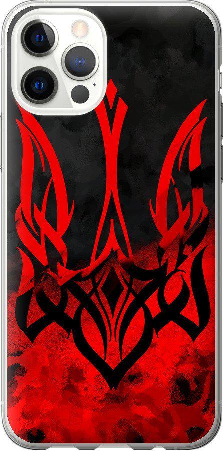 Чехол на iPhone 12 Pro Герб Украины v2 (5312t-2052-42517) Чехол на iPhone 12 Pro Герб Украины v2 (5312t-2052-42517)
