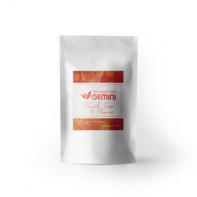 Чай черный с добавками рассыпной Gemini Tea Collection С чабрецом 100 г (5000000004195)